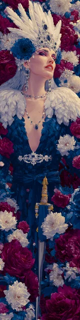 Free angel bookmark featuring a glorious angel